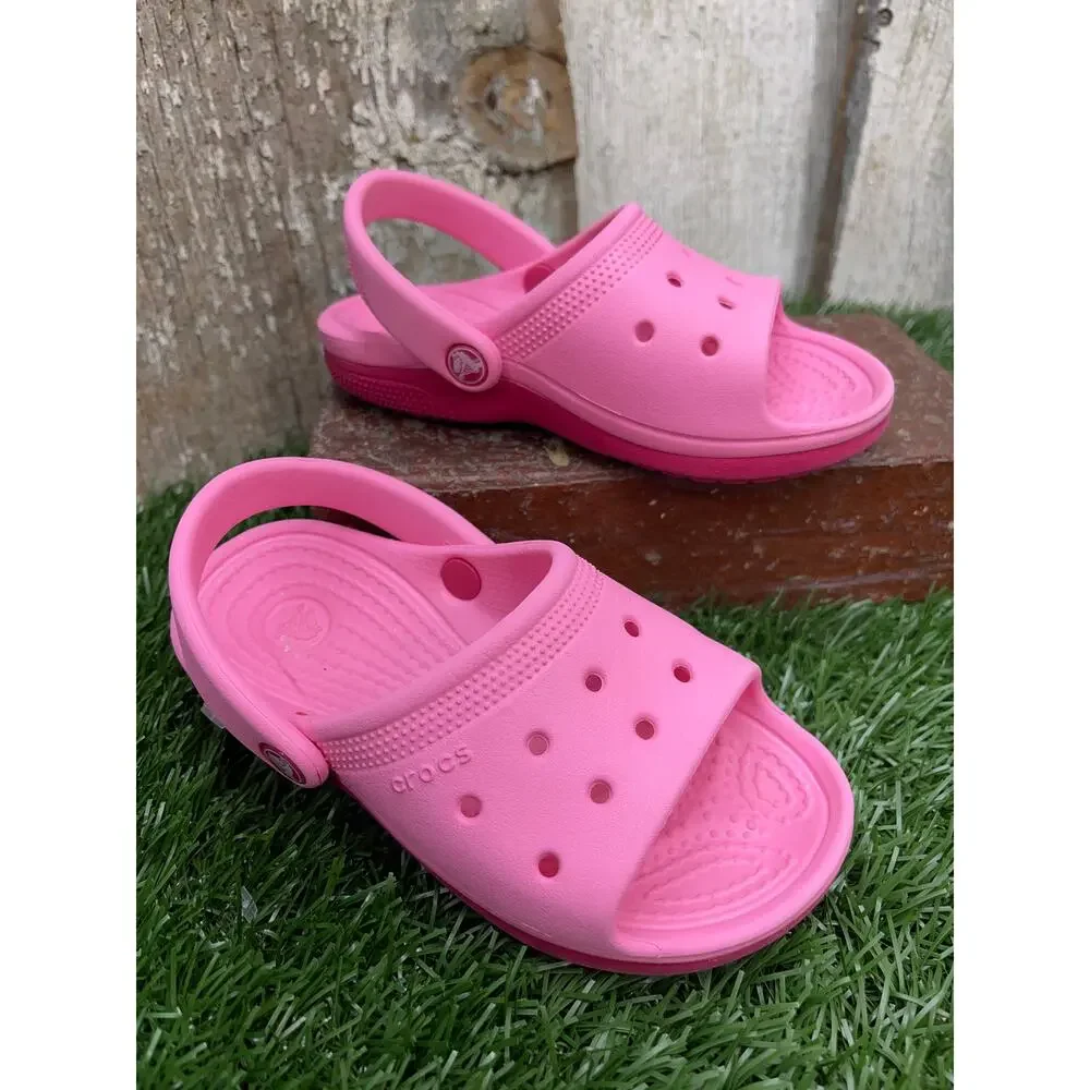 CROCS Classic Slide Sandal Heel Strap Toddler C 8 / 9